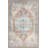 GLN Rugs Vintage Collection - Machine Washable Area Rug, Vintage Washable Rug, Non Slip Area Rug, Low Pile Living Room Rug, Bedroom Rug, Bathroom Rug - Easy Clean (Beige and Blue Rug)-66446175