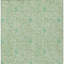 Tapis intérieur lavable floral vert sauge et artichaut 3 pi x 5 pi