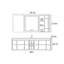 Armoire de salle de bain simple de style français-1235524274