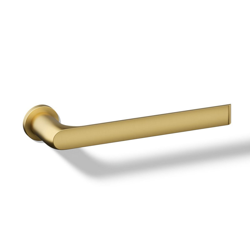 Avid Towel Arm, Vibrant Brushed Moderne Brass