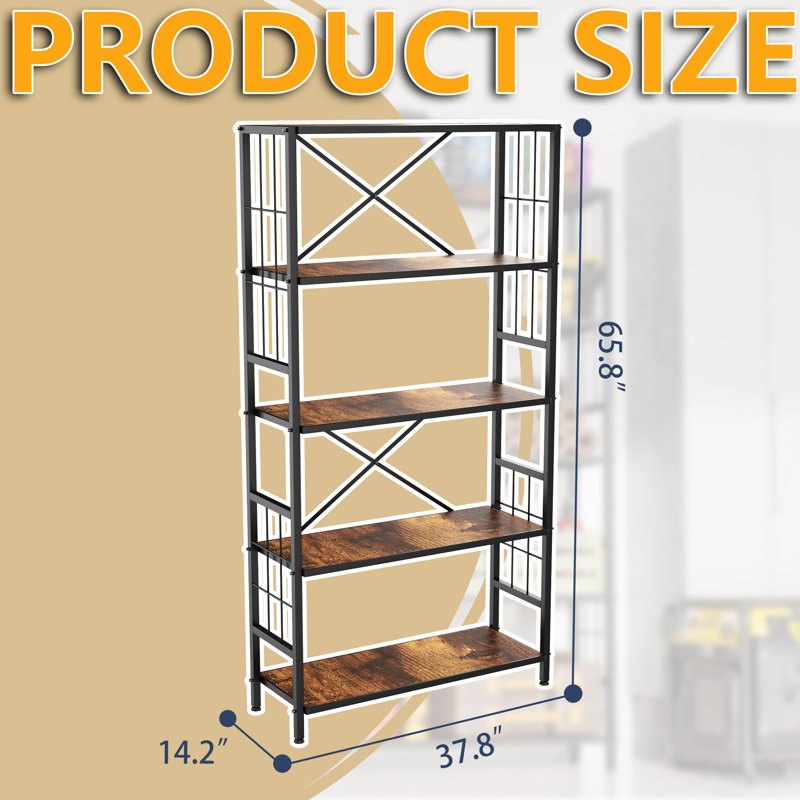 5-Wire Shelving Metal Storage Rack Adjustable Shelves,Standing Storage Shelf Units for Laundry Bathroom Kitchen Pantry Closet