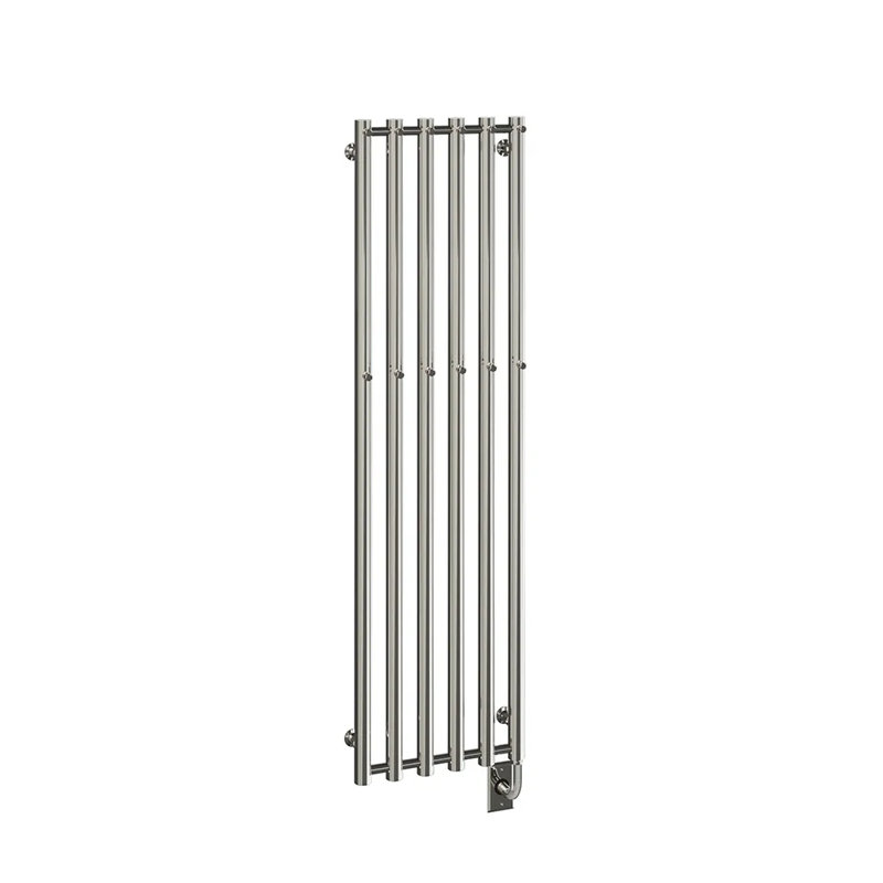 Chauffe-serviettes électrique mural 16,5 po x 59 po Rosendal, H 59 po x l 16,5 po x P 4 po, Nickel poli