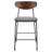 Ryker Upholstered Counter Stool with Metal Frame-1079169011