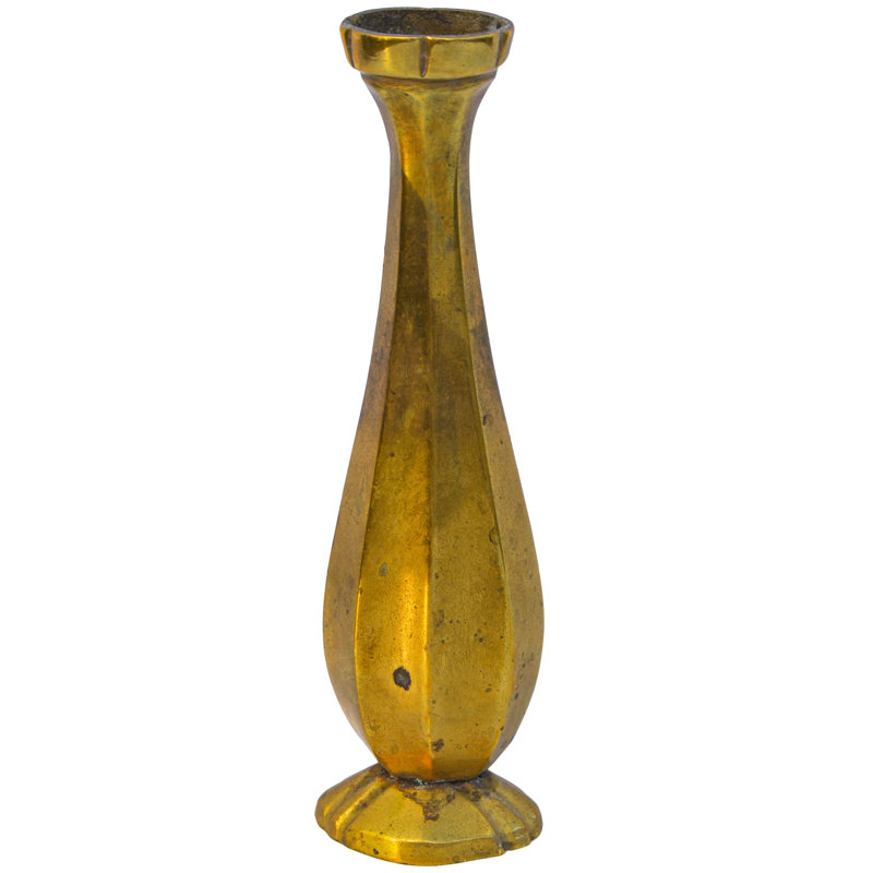Solid Brass Table Vase