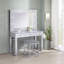 Coiffeuse avec miroir 3 tiroirs Trevor