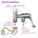 T-Adapter with Shut-Off T Valve