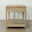 Table de comptoir avec six tiroirs l 62 po x P 62 po