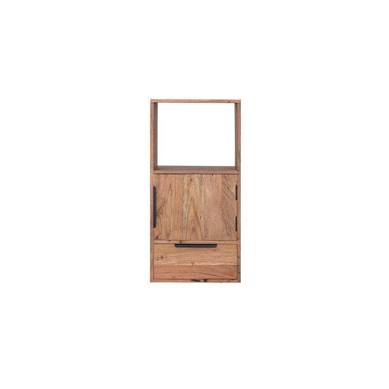 Jordyn Acacia Solid Wood Accent Shelf