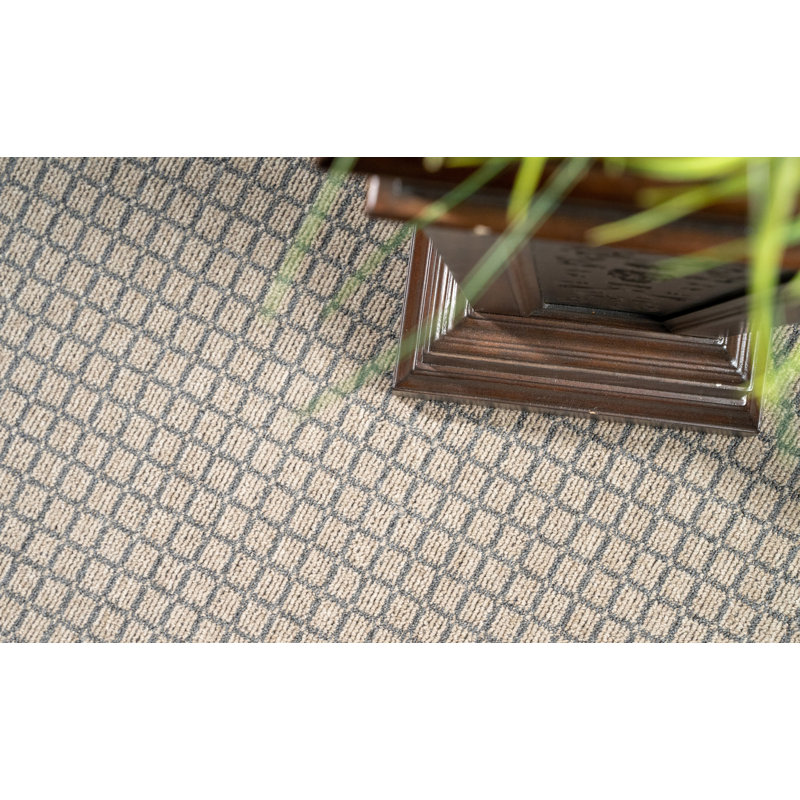 Tapis d'intérieur / extérieur beige touffeté Imo, Demi-cercle 1 pi 10 po x 3 pi 8 po