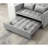 Sleeper Sofa Bed with USB Port,Pillows and Side Pocket-357354805