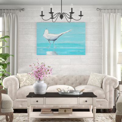 Egret II by Phyllis Adams - Painting Print