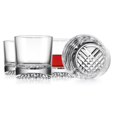 Cross Hatch Double Old Fashion 10 oz