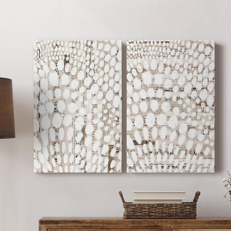 Vintage Pattern I-Premium Gallery Wrapped Canvas -Ready to Hang, 27" H x 36" W