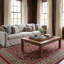 Tapis oriental rouge / ivoire Shelburne-20495563