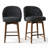 Swivel Upholstered Counter Stool-841093880