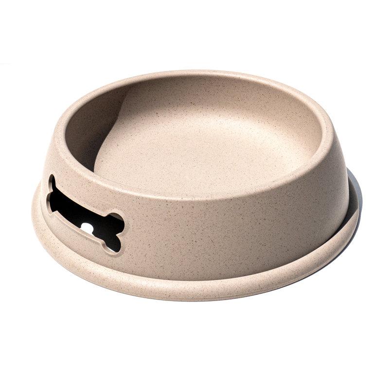 Bol pour animal de compagnie en mélamine, Beige