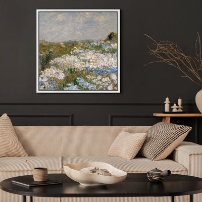 «Vintage Pastoral Symphony Lush Floral Meadow Wilderness Rustic French Country»