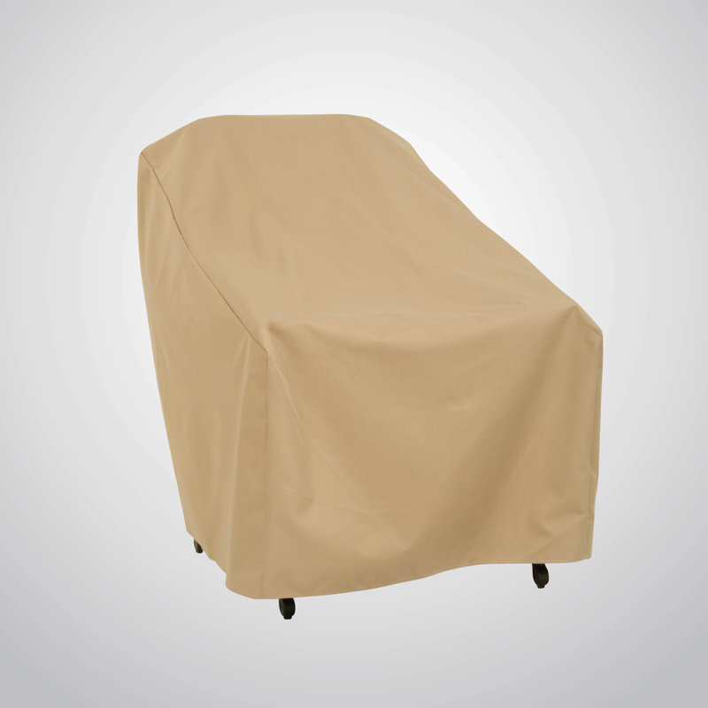 Modern Leisure Basics Patio Chair Cover, 27"L x 34"W x 31"H, Khaki