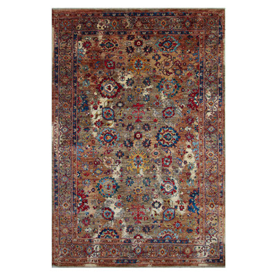 Hand Knotted Wool Oriental Indoor Rug