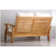 Causeuse en teck avec coussins Sunbrella Lowery-546754994