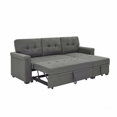 Upholstered Pull-Out Sofa Bed