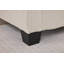 Canapé en tissu beige 57,9 po-2086635061