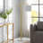 Cossie 61'' Gold Swing Arm Floor Lamp Set