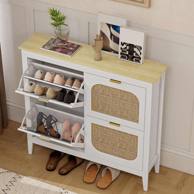 20 Pair Shoe Storage Cabinet