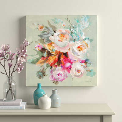 «Windblown Blooms I» par Danhui Nai - reproduction imprimée