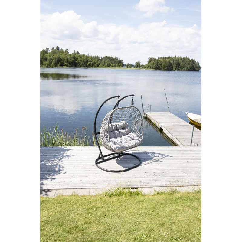 Rey Double Hanging Chair with Stand