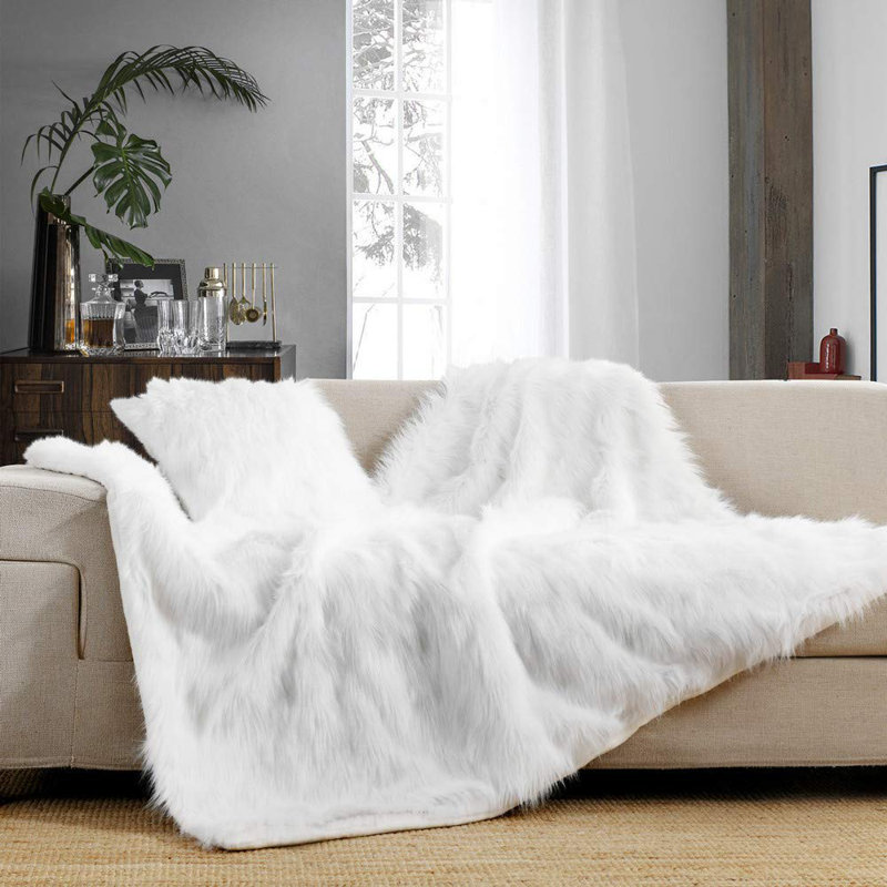 Stembridge Throw Blanket, White