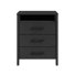 Ensemble de 2 tables de chevet Chabot à 3 tiroirs, hauteur 66,3 cm (26,1 po).