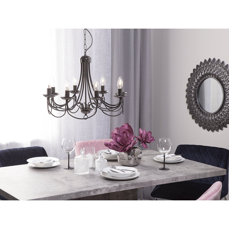 Abbottsmoor 8 - Light Candle Style Chandelier