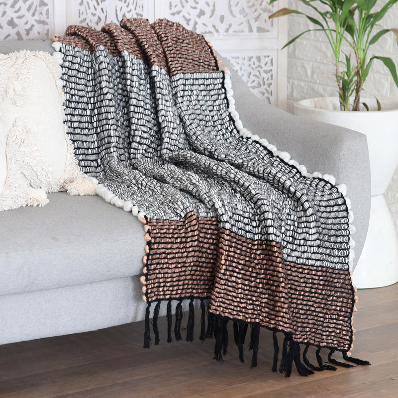 Hand Woven Throw Blanket