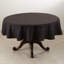 Housse de table en polyester | Tissu lavable | Infroissable | Nappe pour banquets, mariages, fêtes et plus, 108 po, noir-1684690858-1684690862