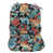 Black/Red/Orange Floral