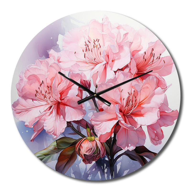 Horloge murale Rhododendron, Petit