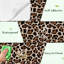 Papier peint auto-adhésif à motif de fourrure avec imprimé léopard brun naturel et taches de contact-589932930