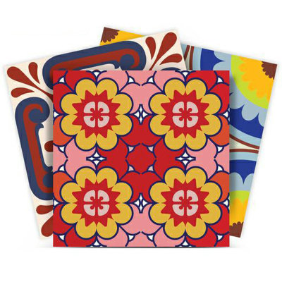 Carreau de mosaïque en vinyle auto-adhésif l 12 po x L 12 po
