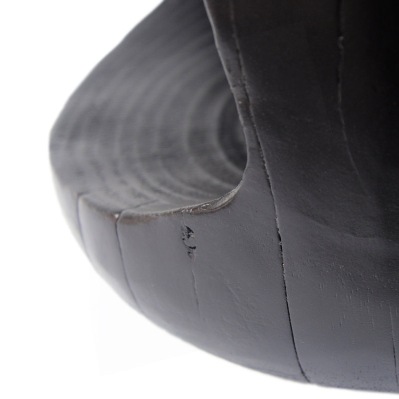 Table d'appoint Hollow, Noir
