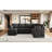 U-Shaped In Grey With Ample Space, Hidden Storage And Charging Options Spacious Bed Multi-Functional Space-1186864550