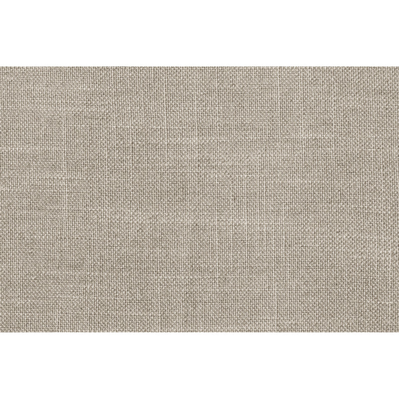 Accent pour l'espace de vie, revêtement gris patiné, pieds en bois massif avec siège en mousse texturée, bois, contreplaqué