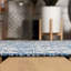 Tapis d'intérieur / extérieur bleu marine / gris Leonora-2002546419