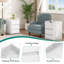 35cm W Bedside Table-942499859