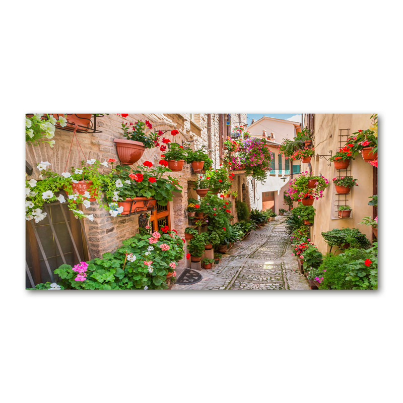 Italian Streets - No Frame Print on Canvas