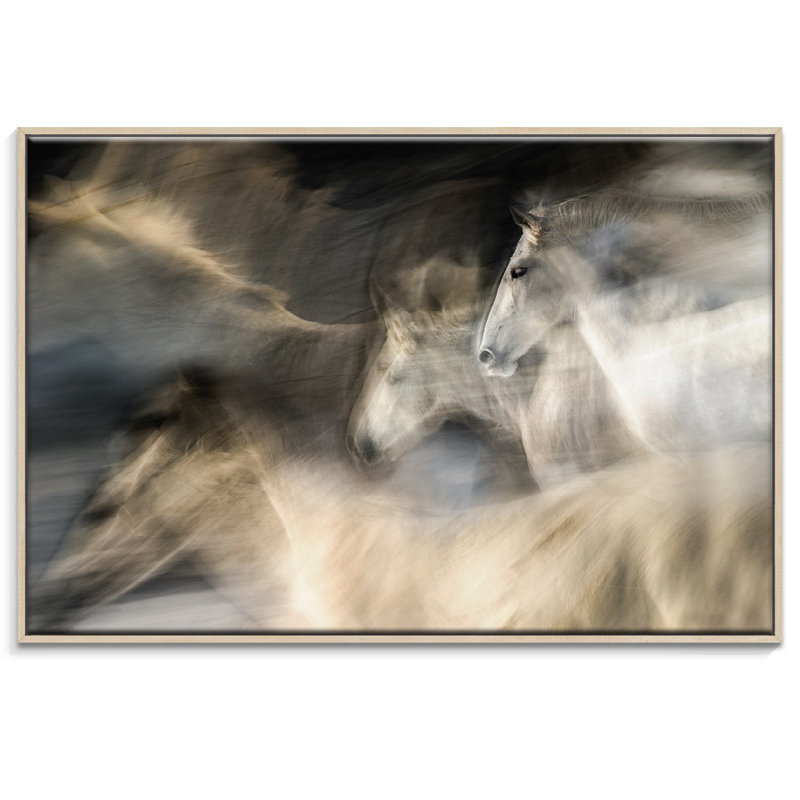 Print on Canvas, 102cm H x 152cm W, Timber Floater Frame