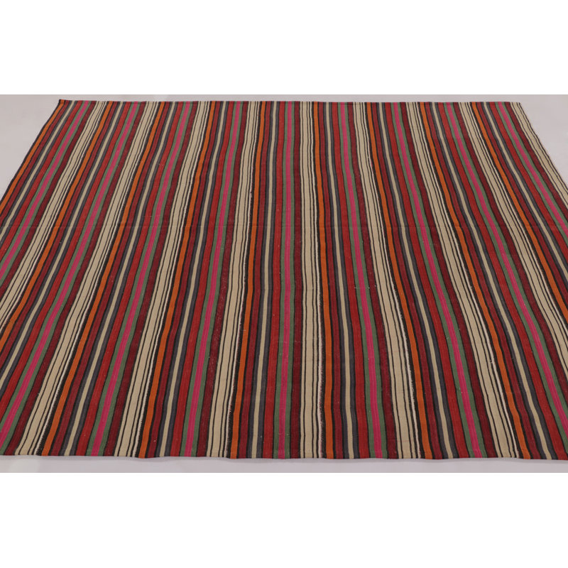 Kilim & Flatweave One-of-a-Kind 7'7X6'4 Area Rug