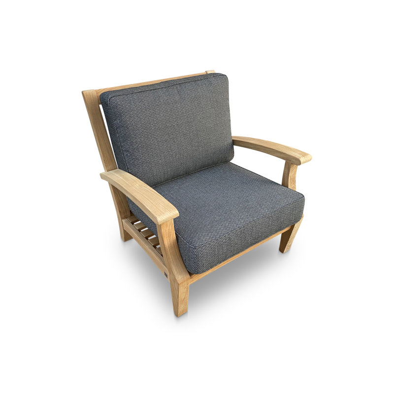 Teak Outdoor Lounge Chair, Dusk