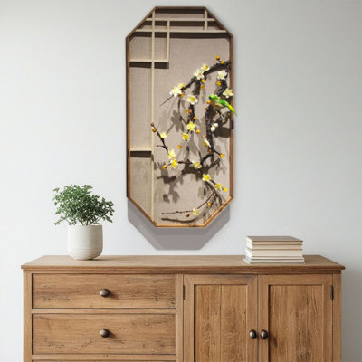 New Chinese-style living room wall decor