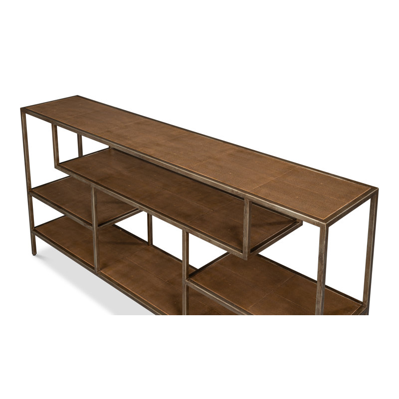 Cullum 71'' W Console Table, Tawny Brown